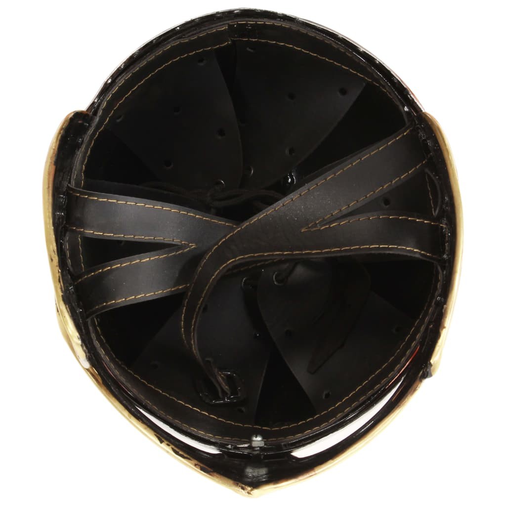 Beowulf Helmet Antique Replica LARP Silver Steel